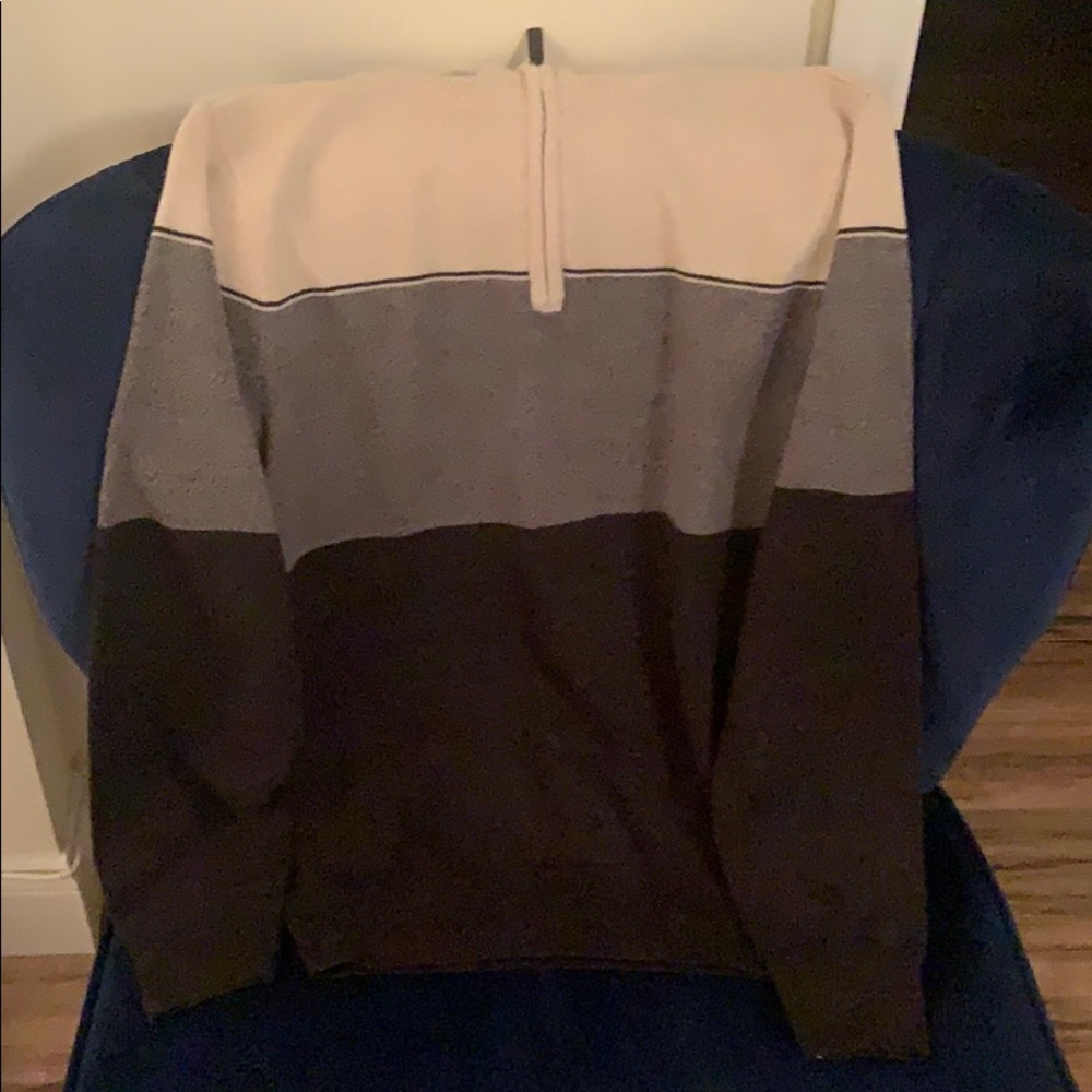 Dockers Mens Half Zip Sweater